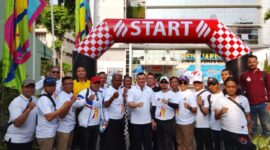 Foto: Walikota Jakarta Utara, Hendra Hidayat besama Pokja PWI Jakarta Utara. (Dok-Okj/Fahmy Nurdin)