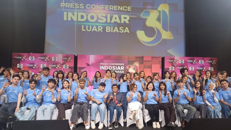 Indosiar akan menghadirkan rangkaian hiburan spesial dalam perayaan Hari Ulang Tahun (HUT) ke-31 dengan menggelar Konser Raya 31 Indosiar Luar Biasa.