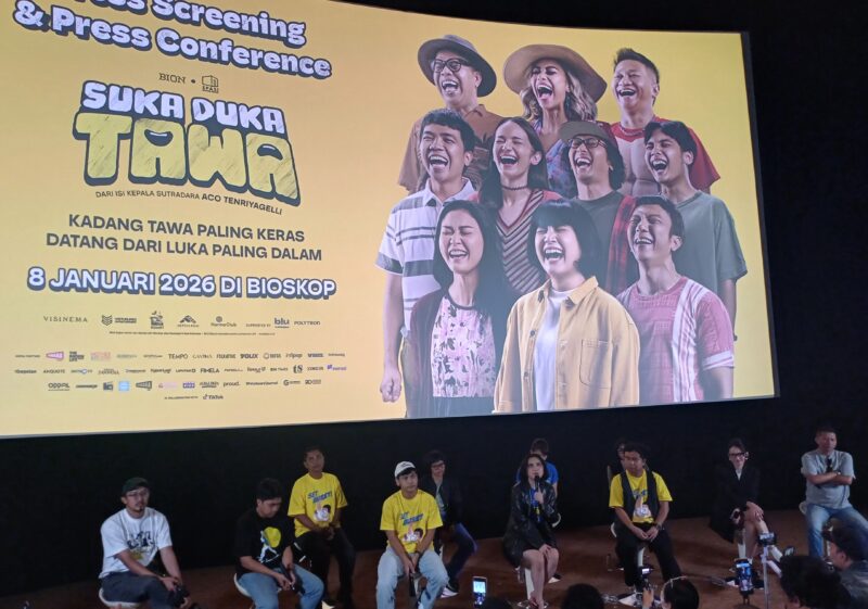 BION Studios bersama Spasi Moving Image membuka awal tahun 2026 dengan menghadirkan film drama komedi keluarga Suka Duka Tawa.