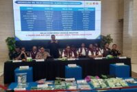 Bareskrim Polri menggagalkan peredaran gelap narkotika yang diduga akan diedarkan menjelang pelaksanaan Djakarta Warehouse Project (DWP) 2025 di Bali. Pengungkapan tersebut disampaikan dalam konferensi pers di Bareskrim Polri,