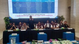Bareskrim Polri menggagalkan peredaran gelap narkotika yang diduga akan diedarkan menjelang pelaksanaan Djakarta Warehouse Project (DWP) 2025 di Bali. Pengungkapan tersebut disampaikan dalam konferensi pers di Bareskrim Polri,