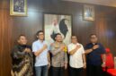 Foto: Kabid Humas Polda Metro Jaya Kombes Pol Budi Hermanto menerima Ketua PWI Jaya dan Forum Wartawan Polri (FWP) dalam pertemuan koordinasi pelaksanaan Uji Kompetensi Wartawan (UKW), Rabu (3/12/2025).