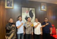 Foto: Kabid Humas Polda Metro Jaya Kombes Pol Budi Hermanto menerima Ketua PWI Jaya dan Forum Wartawan Polri (FWP) dalam pertemuan koordinasi pelaksanaan Uji Kompetensi Wartawan (UKW), Rabu (3/12/2025).