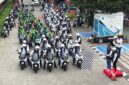 Foto: EV Rides With Media menjadi bukti nyata kolaborasi antara PLN, rekan media, dan komunitas pengguna motor listrik dalam mengampanyekan mobilitas rendah emisi demi udara Jakarta yang lebih bersih.