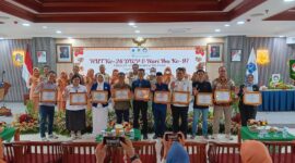 Ribuan Aparatur Sipil Negara di Pemerintahan Kota Jakarta Selatan memperingati hari Ulang Tahun Darma Wanita Persatuan (DWP) ke 26 sekaligus juga memperingati Hari Ibu yang ke 97.