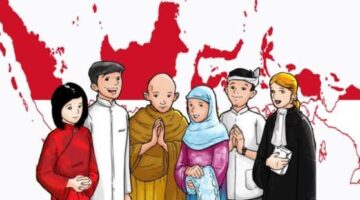 Foto: Ilustrasi keberagaman umat beragama di Indonesia sebagai simbol persatuan, toleransi, dan jaminan kebebasan beribadah bagi seluruh warga negara.
