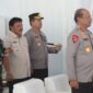 Foto: Kapolri Jenderal Pol. Listyo Sigit Prabowo bersama Gubernur Jawa Timur Khofifah Indar Parawansa, Kapolda Jawa Timur Irjen Pol. Nanang Avianto, unsur TNI, serta pejabat terkait mengikuti rangkaian acara ziarah dan peletakan batu pertama pembangunan Museum Marsinah di Desa Nglundo, Kecamatan Sukomoro, Kabupaten Nganjuk, Sabtu (27/12/2025).