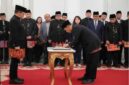 Foto: Gubernur Pramono Lantik Sekda Baru DKI Jakarta.