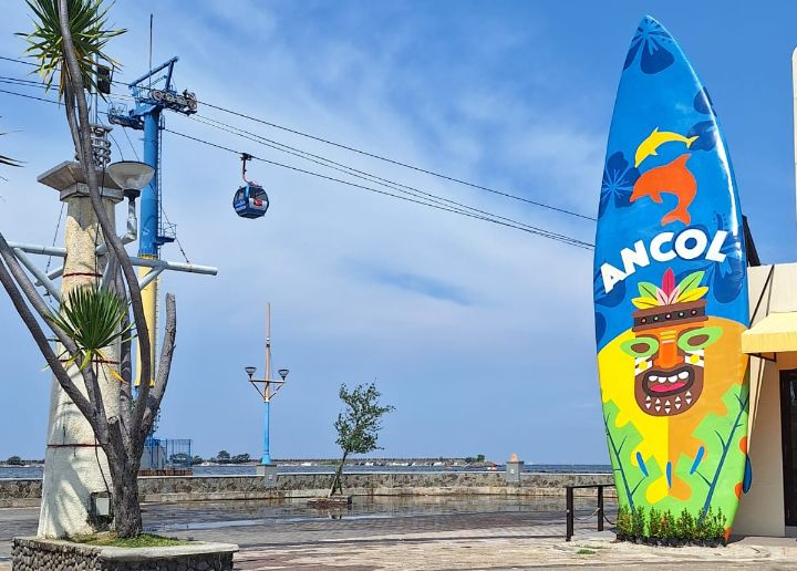 Foto: Pantai Marina Ancol. (Dok-Istimewa)