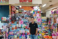 Foto: Jefri asal Medan, Sumatra Utara, pemilik kios VSP Toys di Pusat Grosir Cililitan (PGC) Jakarta Timur. (Dok-Okj/FN)