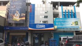 Foto: Gedung Bank BRI Unit Cililitan Besar, Keramatjati, Jakarta Timur. (Dok-Okj/FN)