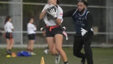 Foto: Tim Nasional Flag Football Putri Indonesia di APEX Camp Indonesia Vol II. (Dok-Istimewa)