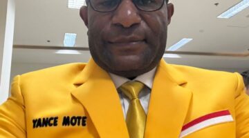 Foto: Yance Mote, Anggota DPD Tingkat I Partai Golkar Provinsi Papua Induk. (Dok-Istimewa)