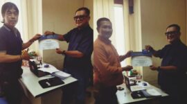 Foto: Serah Terima KTA & Sertifikat OKK PWI DKI Jakarta (PWI Jaya). (Dok-Istimewa)