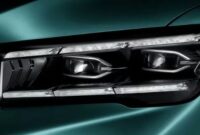 Foto: Ilustrasi lampu kendaraan Geely. (Dok-Geely Global)