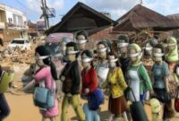 Foto: Ilustrasi praktik perdagangan orang yang kerap mengintai warga di wilayah pascabencana