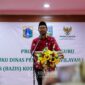 Foto: Koordinator Baznas Bazis Jakarta Pusat Raja Mohammad Zamzami menyampaikan sambutan dalam kegiatan penyaluran santunan Hari Guru kepada 1.000 guru dari Sudin Pendidikan Wilayah Jakarta Pusat I dan II di Ruang Serbaguna Utama Kantor Wali Kota Jakarta Pusat