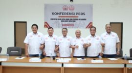 Tim Penjaringan dan Penyaringan (TPP) KONI DKI Jakarta menetapkan Prof. Dr. Hidayat Humaid, M.Pd sebagai calon Ketua Umum KONI DKI Jakarta masa bakti 2026–2030 setelah dinyatakan memenuhi seluruh persyaratan administrasi dan dukungan