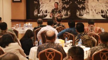 Menteri Hukum Supratman Andi Agtas menggelar silaturahmi dengan para pemimpin redaksi media nasional sebagai upaya memperkuat komunikasi antara pemerintah dan publik