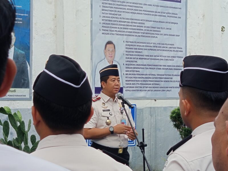 Petugas Lembaga Pemasyarakatan (Lapas) Kelas IIA Kotabaru menggagalkan upaya penyelundupan narkotika jenis sabu yang diduga akan dibawa masuk ke dalam lapas oleh seorang pengunjung,