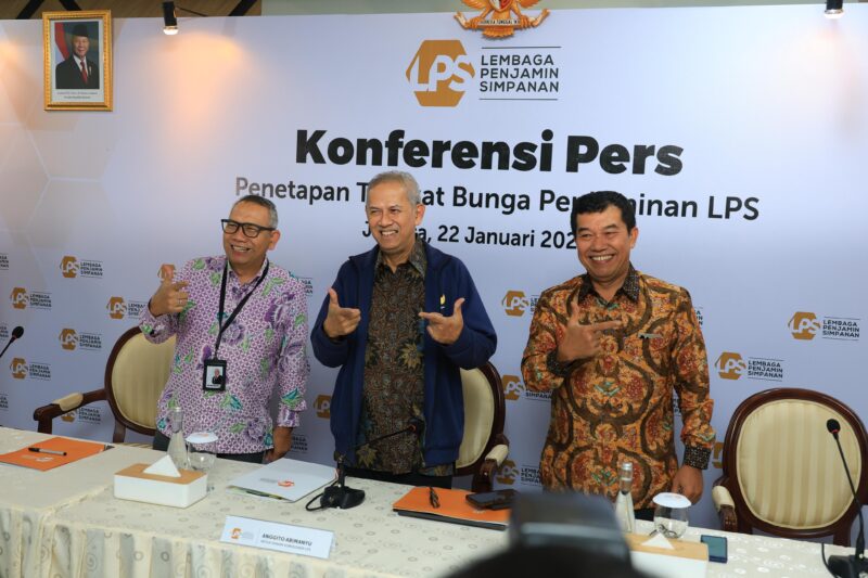 Lembaga Penjamin Simpanan (LPS) memutuskan untuk mempertahankan Tingkat Bunga Penjaminan (TBP) simpanan perbankan dalam Rapat Dewan Komisioner (RDK) yang digelar pada Senin (19/1).