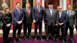 Presiden Republik Indonesia Prabowo Subianto menghadiri World Economic Forum (WEF) Annual Meeting 2026 yang digelar di Davos, Swiss, Jumat (23/1).