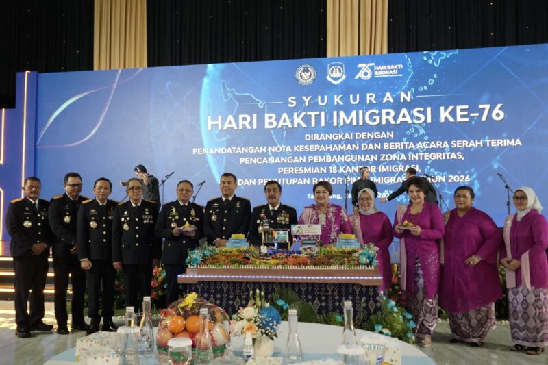 Kementerian Imigrasi dan Pemasyarakatan (Kemenimipas) menegaskan peran strategis Imigrasi sebagai wajah negara yang pertama dan terakhir dilihat dunia, sekaligus garda terdepan penjaga kedaulatan dan motor penggerak ekonomi nasional.