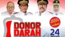 Foto: Relawan Antar Generasi (RANGER) menggelar kegiatan donor darah dalam rangka Milad ke-6 di Kecamatan Palmerah, Jakarta Barat