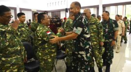 Foto: Mayor Jenderal TNI Ketut Gede Wetan Pastia. Ia hadir bersama Ketua Umum PWI Pusat Akhmad Munir dan Sekretaris Jenderal PWI Zulmansyah Sekedang pembukaan Retret PWI 2026 di Bogor. Sinergi pers dan pertahanan ditegaskan sebagai upaya memperkuat ketahanan informasi nasional