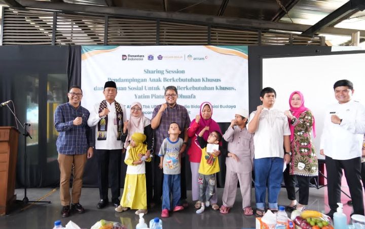 Foto: PT Antam dan Pemkot Jakarta Timur Gelar Sharing Session ABK dan Santuni 300 Anak. (Dok-Istimewa)