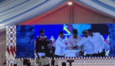 Foto: Presiden RI Prabowo Subianto meresmikan program Sekolah Rakyat secara nasional, di Sekolah Rakyat Terpadu (SRT) 9 Banjarbaru, Kalimantan Selatan, Senin (12/1/2026). (Dok-Istimewa)