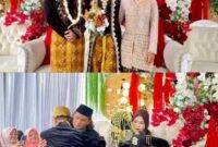 Foto: Kolase Pernikahan Ari Darmawan dan Vidi Putri Utari. (Dok-Istimewa)