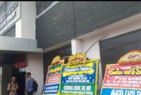 Foto: Penampakan Karangan Bunga ucapan selamat kepada Kepala Kejaksaan Negeri Jakarta Timur Topik Gunawan, SH, MH, Selasa (20/1/2026). (Dok-Okj/FN)