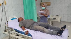 Foto: Marhamadan Tanjung wartawan korban kekerasan di Tapanuli Tengah. (Dok-Istimewa)