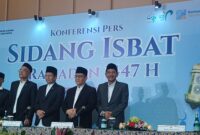 Pemerintah secara resmi menetapkan awal Ramadhan 1447 Hijriah atau tahun 2026 Masehi jatuh pada Kamis, 19 Februari 2026. Keputusan tersebut diumumkan Menteri Agama Nasaruddin Umar usai Sidang Isbat yang digelar di Hotel Borobudur Jakarta, Selasa (17/2).