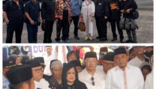 Gubernur Sumatera Selatan Herman Deru menyampaikan ucapan belasungkawa kepada seluruh masyarakat Sumatera Selatan atas wafatnya Alex Noerdin.