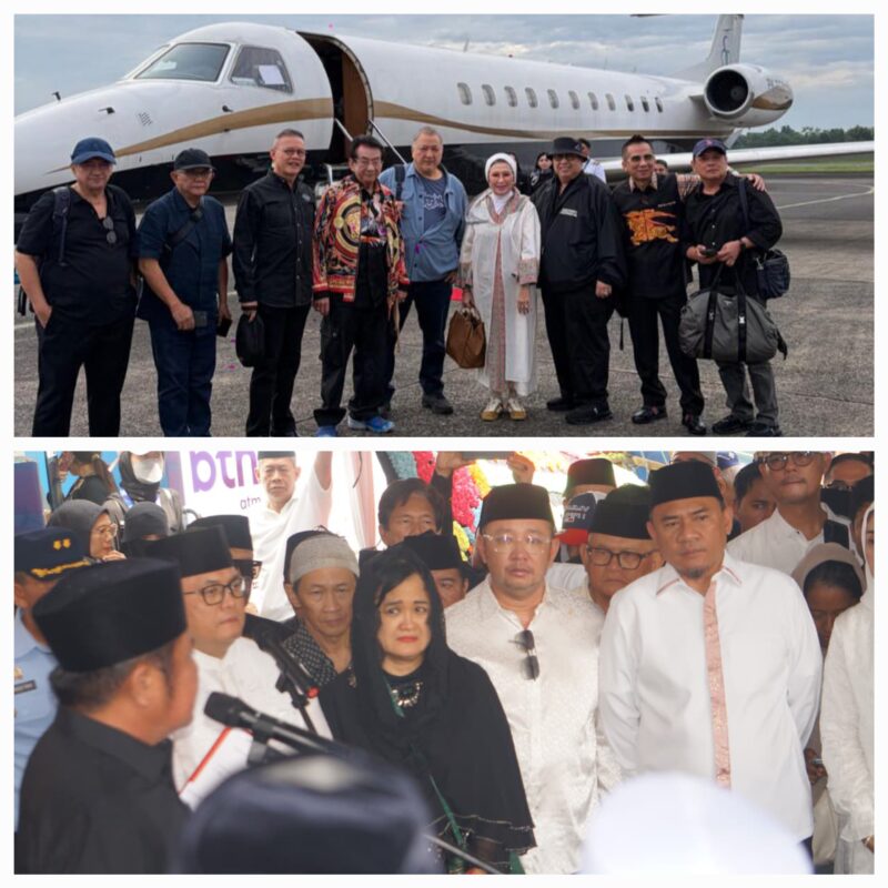 Gubernur Sumatera Selatan Herman Deru menyampaikan ucapan belasungkawa kepada seluruh masyarakat Sumatera Selatan atas wafatnya Alex Noerdin.