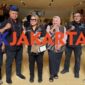 Foto: Sejumlah pengurus dan anggota PWI Jaya berfoto bersama setibanya di Serang, Banten, Jumat (6/2/2026)