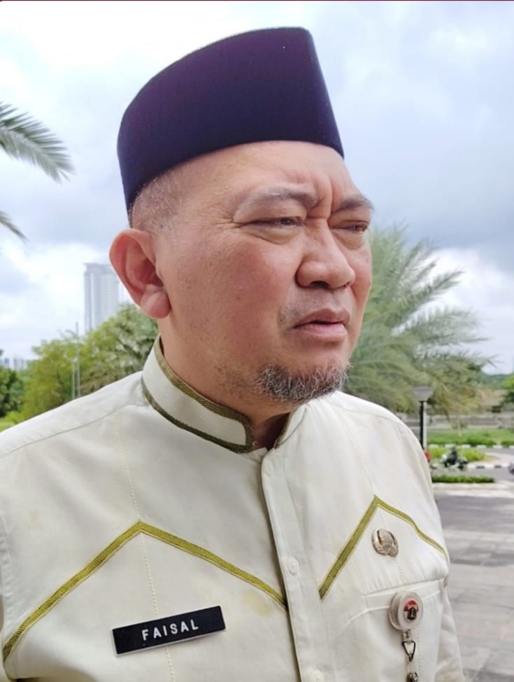 Foto: Kepala Badan Pengelola Aset Daerah (BPAD) DKI Jakarta, Faisal Syafruddin, memberikan keterangan terkait penyerahan 3.922 sertifikat aset Pemprov DKI Jakarta dari Kementerian ATR/BPN. Sertifikasi massal ini menjadi langkah strategis dalam pengamanan aset daerah sekaligus mendukung tata kelola Jakarta menuju kota global