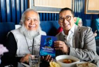 Menteri Kebudayaan Fadli Zon menghadiri bedah buku karya wartawan senior J. Osdar berjudul Prabowo: Politik Akal Sehat Tanpa Panggung yang digelar di Parle, Senayan, Jakarta