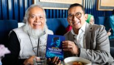 Menteri Kebudayaan Fadli Zon menghadiri bedah buku karya wartawan senior J. Osdar berjudul Prabowo: Politik Akal Sehat Tanpa Panggung yang digelar di Parle, Senayan, Jakarta