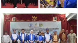 Ketua Umum DEKRAFMI Angelique Verina resmi melantik jajaran pengurus Dewan Pimpinan Daerah (DPD) DEKRAFMI Provinsi Sumatera Selatan periode 2026–2031, Rabu (18/2).