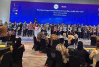 Foto: Pelantikan Pengurus Ikatan Alumni Britania Raya (IABA) periode 2025–2029 berlangsung khidmat di Menara BRILiaN Ballroom, Jakarta Selatan, Sabtu (14/2/2026)