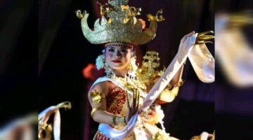Foto: Tari Bedayo Abung Siwo Migo, sebuah tarian tradisional yang telah ditetapkan sebagai Warisan Budaya Takbenda Indonesia pada 2024. (Dok-Istimewa)
