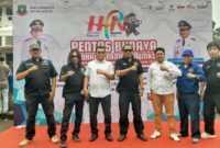 Foto: Pokja PWI Jakarta Timur saat menghadiri Harlah ke-80 Hari Pers Nasional (HPN) di Serang, Banten, Senin (9/2/2026). (Dok-Istimewa)