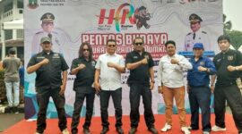 Foto: Pokja PWI Jakarta Timur saat menghadiri Harlah ke-80 Hari Pers Nasional (HPN) di Serang, Banten, Senin (9/2/2026). (Dok-Istimewa)