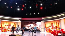 Foto: Jumpa pers SUCI 12 yang digelar di Studio 1 KompasTV, Jakarta Pusat, Minggu (15/2/2026). (Dok-Okj/FN)