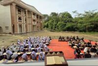 Foto: Suasana kebersamaan dan kesederhanaan mewarnai kegiatan para santri di Pondok Pesantren Salafiyah Tarbiyatul Falah Al-Malikiyyah, Kampung Pasir Akmad, Desa Muara II, Kecamatan Cikulur, Kabupaten Lebak, Provinsi Banten, pada Minggu (22/2/2026). (Dok-Pribadi)