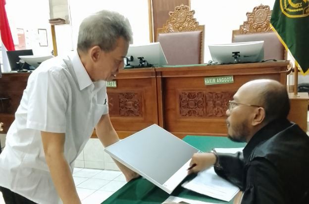Foto: Fariz Rm saat Jalani Sidang di Pengadilan Negeri Jakarta Selatan, Kamis (21/8/2026). (Dok-Okj/FN)