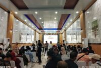 Foto: Suasana acara buka puasa bersama pimpinan media dan wartawan di Gedung NTMC Ditlantas Polda Metro Jaya, Rabu (25/2/2006). (Dok-Okj/FN)